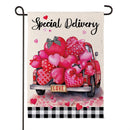 Loving Delivery Suede Flag Garden