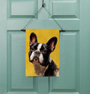 Camera Day Dogs, French Bulldog Suede Garden Flag