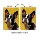 Camera Day Dogs, French Bulldog Suede Garden Flag