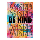 Be Kind Tie Dye Suede Flag Garden