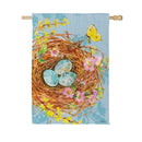 Nested Eggs Suede Flag House
