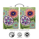 Floral Escape Suede Flag Garden