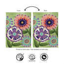 Floral Escape Suede Flag House