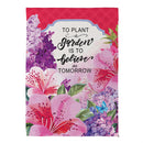 Spring Blossom Suede Garden Flag