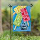 Sweet Summer Treats Suede Garden Flag