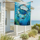 Crab Adventure Suede Flag House