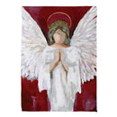 Praying Angel Suede Flag House