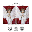 Praying Angel Suede Flag House