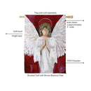Praying Angel Suede Flag House