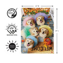 Pet Central Puppy Ballerinas Suede Flag Garden