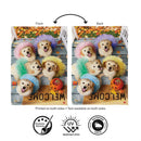 Pet Central Puppy Ballerinas Suede Flag Garden