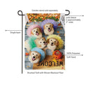 Pet Central Puppy Ballerinas Suede Flag Garden