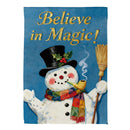 Believe In Magic Suede Flag House