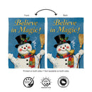 Believe In Magic Suede Flag House