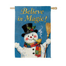Believe In Magic Suede Flag House