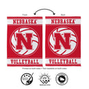 University of Nebraska, Volleyball, Suede Garden Flag