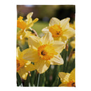 Daffodil Days Suede Flag House