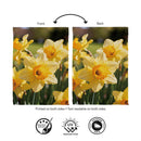 Daffodil Days Suede Flag House