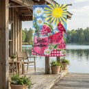 Cardinal Summer Suede Flag House