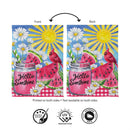 Cardinal Summer Suede Flag House