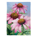 Cornflower Trio Suede Garden Flag