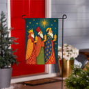 The Three Kings Suede Flag Garden