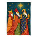 The Three Kings Suede Flag Garden
