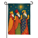 The Three Kings Suede Flag Garden