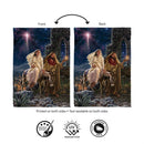Journey to Bethlehem Suede Flag House