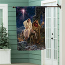 Journey to Bethlehem Suede Flag House