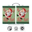 Ho Ho Ho Gnome Suede Garden Flag Garden