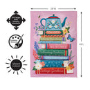 Cottage Garden Books Suede Flag House