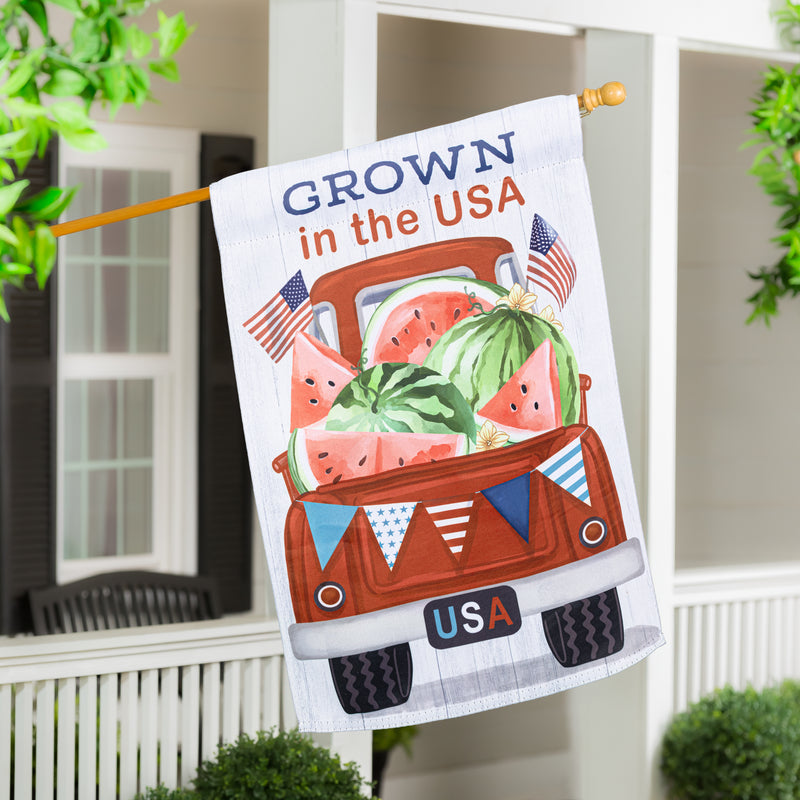 American Classic Truck Suede House Flag