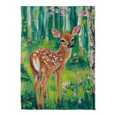 Woodlands Deer Suede Flag House