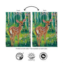 Woodlands Deer Suede Flag House