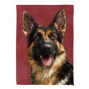 Pet Central Photo Dogs, German Shephard Suede House Flag