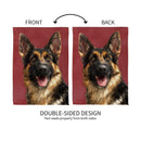 Pet Central Photo Dogs, German Shephard Suede House Flag