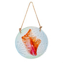 Palm Beach Suncatcher, Round Hand-painted, 4.5", Asst of 4, CDU