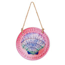 Palm Beach Suncatcher, Round Hand-painted, 4.5", Asst of 4, CDU