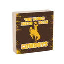 University of Wyoming Plock, Down Home Fans, 6x6