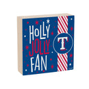 Texas Rangers Plock, Holiday, 6x6