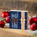 Houston Astros Block, Holiday, 6x6