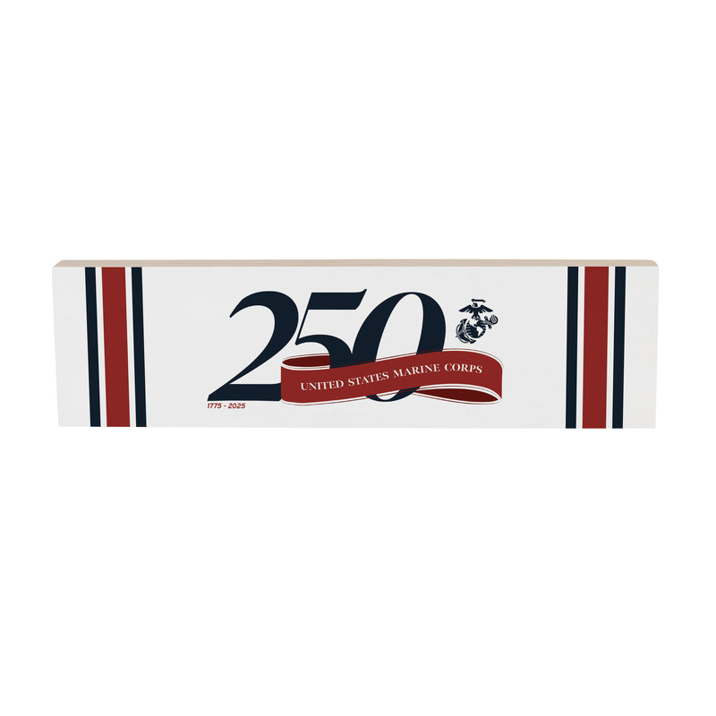 US Marine Corps, 250th Anniversary Mantle Sign, Down Home Fans, 5x18