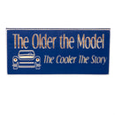 This Calls For Cake Birthday Table Decor Wood Sign Program with Display, Asst of 8, 8"L x 3.5"H