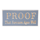 This Calls For Cake Birthday Table Decor Wood Sign Program with Display, Asst of 8, 8"L x 3.5"H