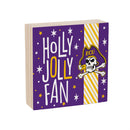 East Carolina University Block, Holiday, 6x6
