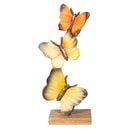 Cottage Garden Table Decor Resin Butterfly with Base, 10.4"H