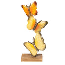 Cottage Garden Table Decor Resin Butterfly with Base, 10.4"H