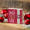 San Francisco 49ers Plock, Holiday, 6x6