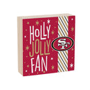 San Francisco 49ers Plock, Holiday, 6x6